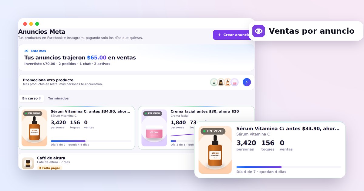 Cómo saber cuántas ventas trae cada anuncio de Facebook