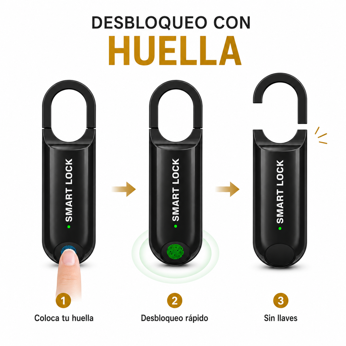 Candado Biométrico 